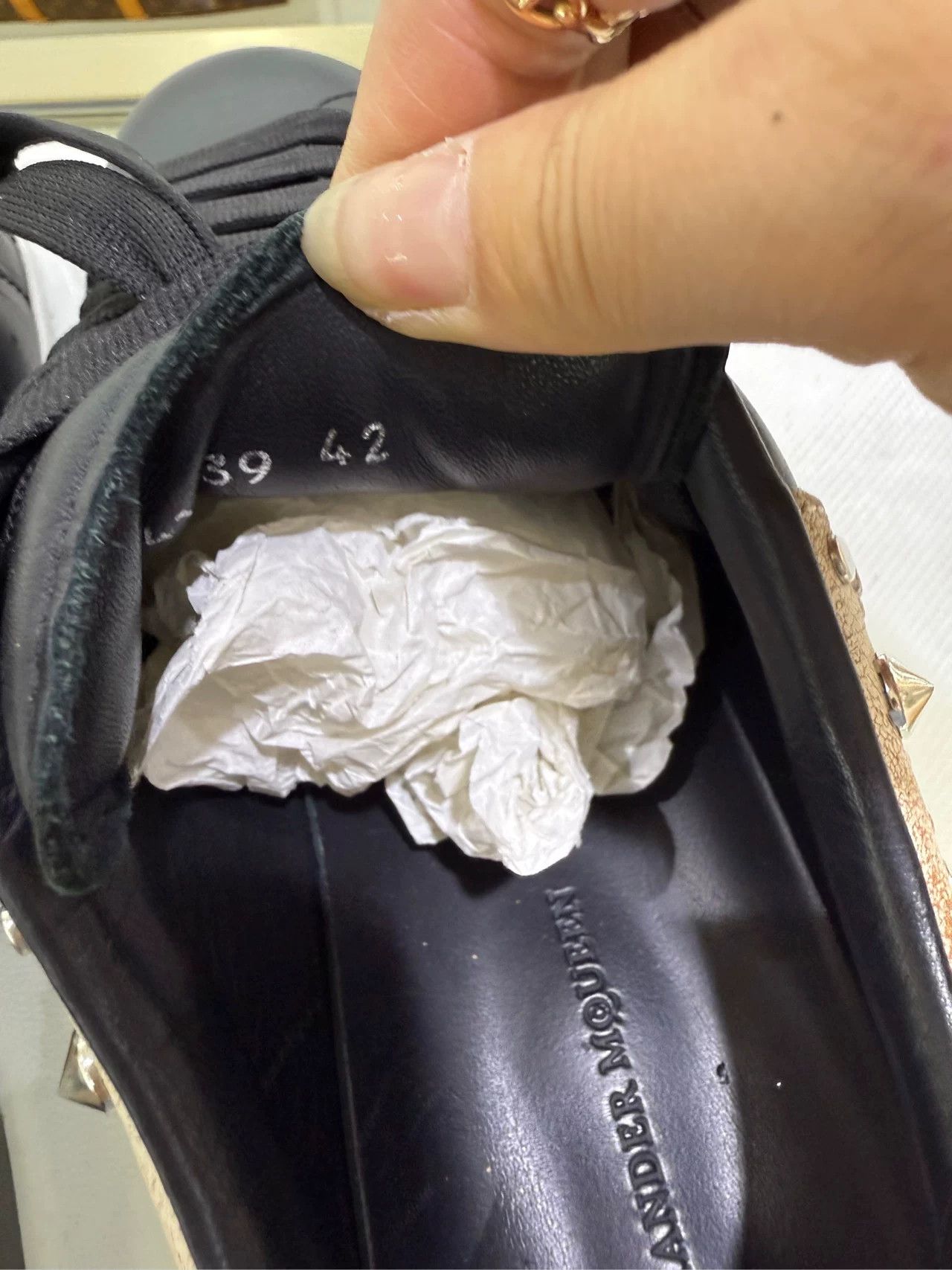 McQueen Men's Shoes Size 42