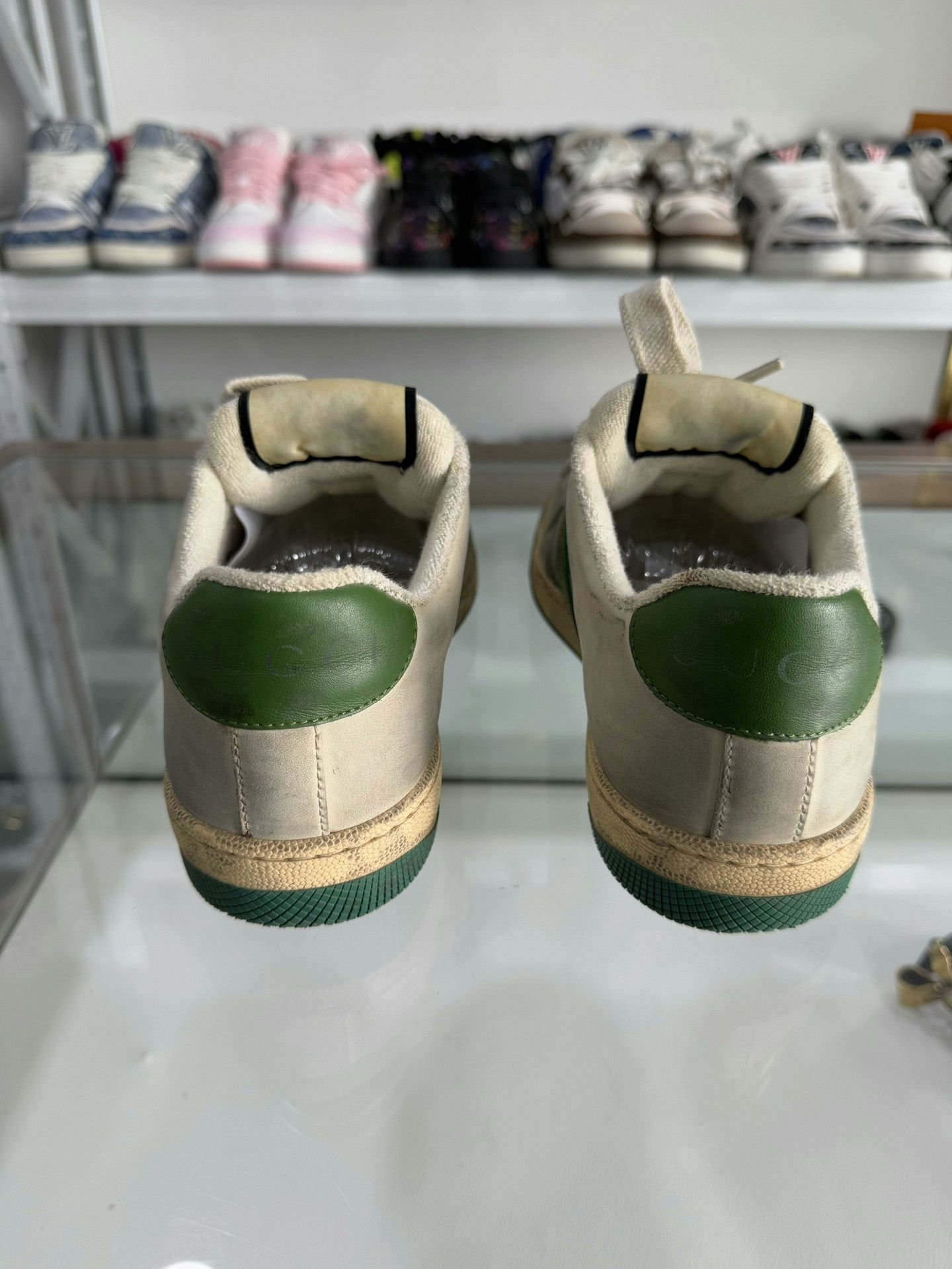 Gucci Gucci Women's Green Dirty Shoes 36 Size US 5 / IT 35 - 3 Thumbnail