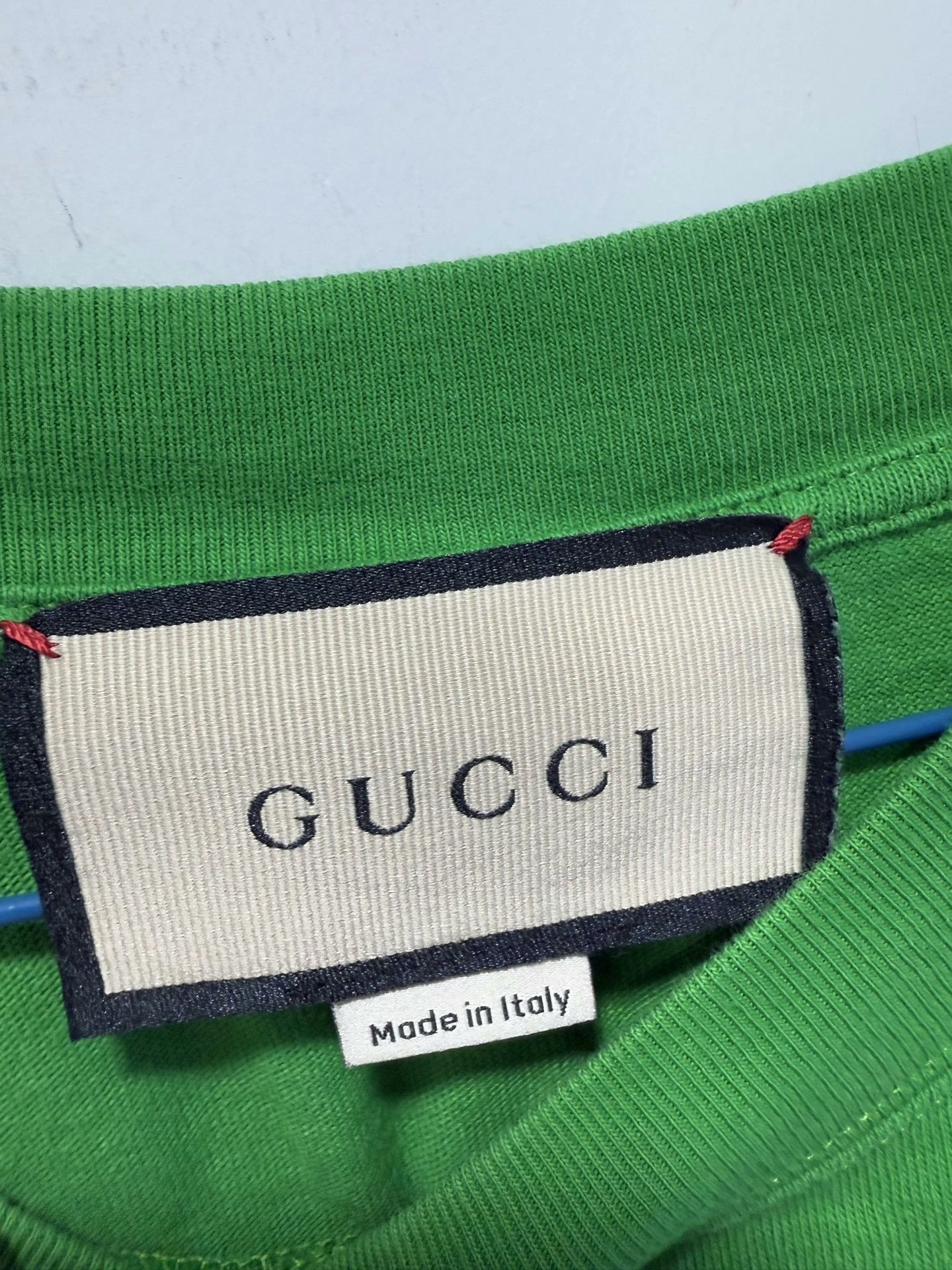 Gucci Gucci Logo Print White Green Short Sleeve M Size US M / EU 48-50 / 2 - 3 Thumbnail