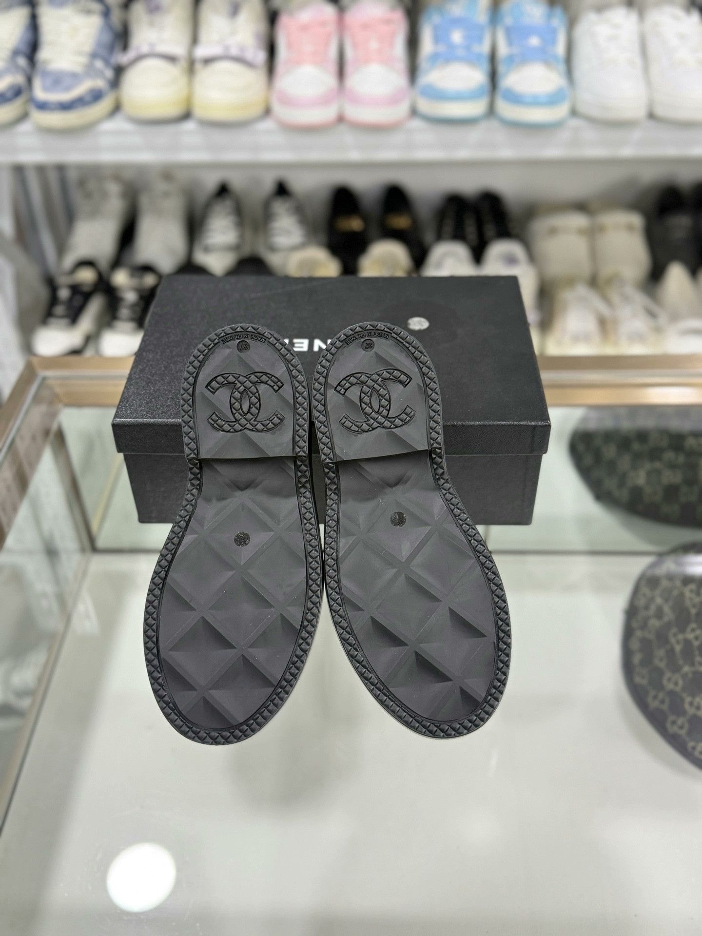 Chanel Chanel Olive Short Rain Boots 37 Size US 6 / IT 36 - 4 Thumbnail