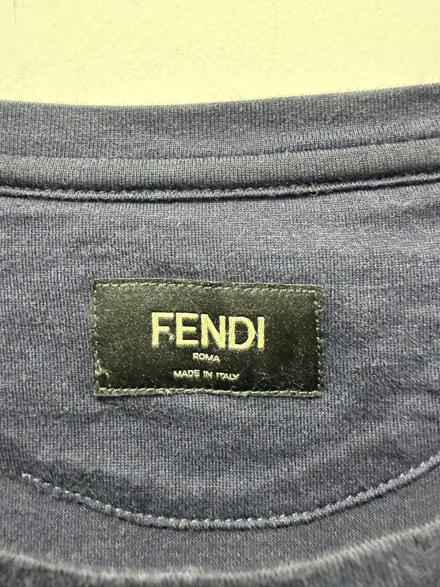 Fendi Fendi Portrait Leather Patch Short-Sleeve Size US L / EU 52-54 / 3 - 3 Thumbnail