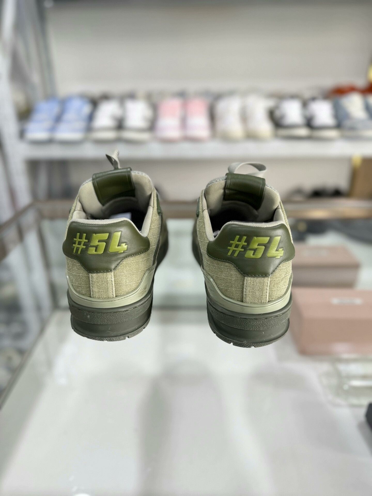 Louis Vuitton Louis Vuitton New Moss Green Trainer 41 Size US 8 / EU 41 - 3 Thumbnail