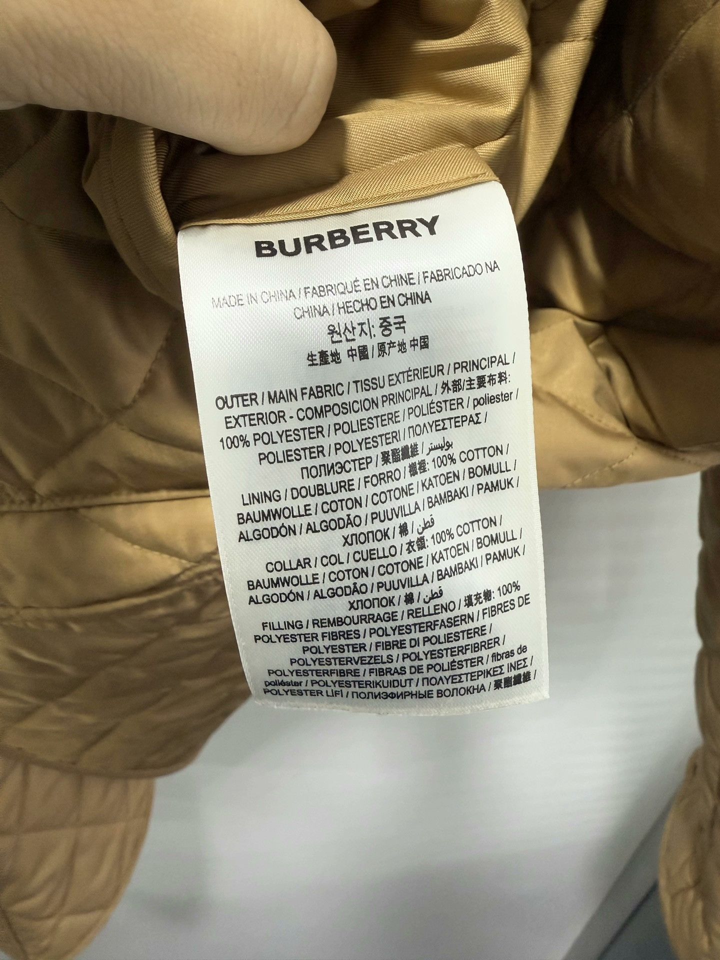 Burberry Burberry Quilted Gold-Button Puffer Coat M Size US M / EU 48-50 / 2 - 4 Thumbnail