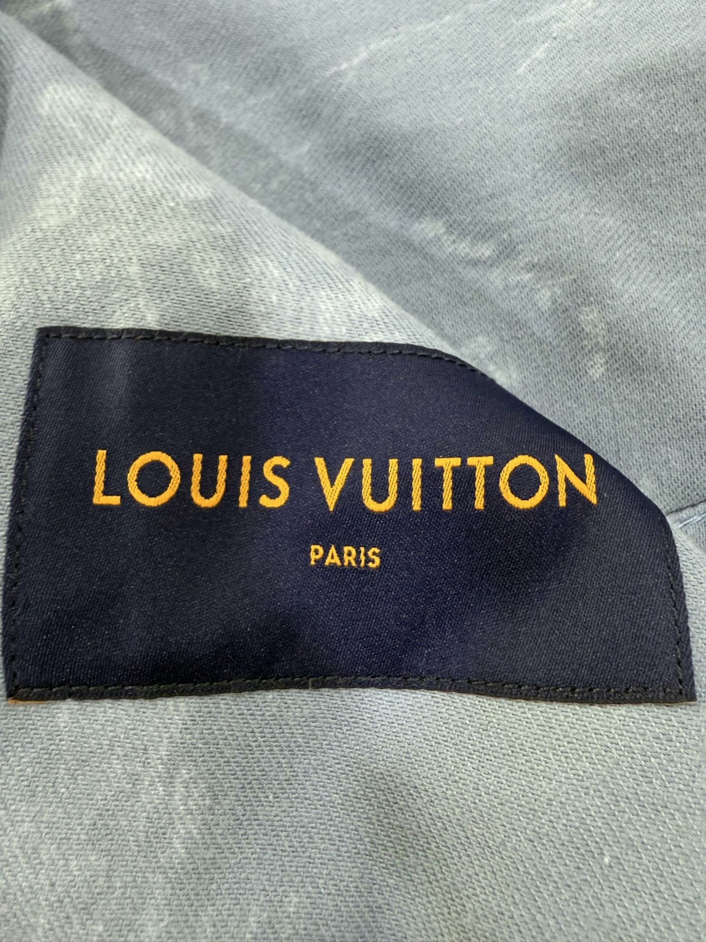 Louis Vuitton Louis Vuitton Men's Floral Denim Jacket Size US M / EU 48-50 / 2 - 3 Thumbnail