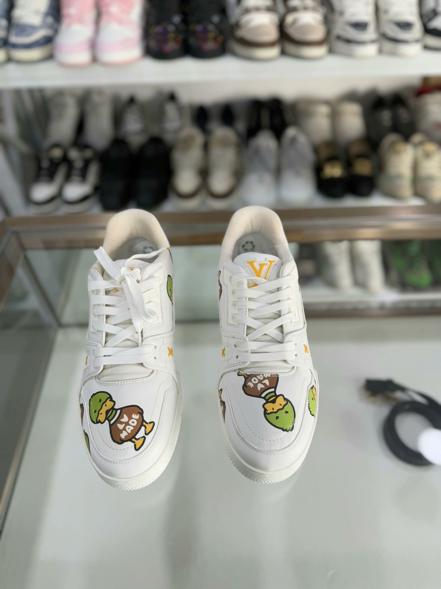 Louis Vuitton Louis Vuitton LV Trainer Nigo Men's Shoes Size US 7.5 / EU 40-41 - 2 Thumbnail