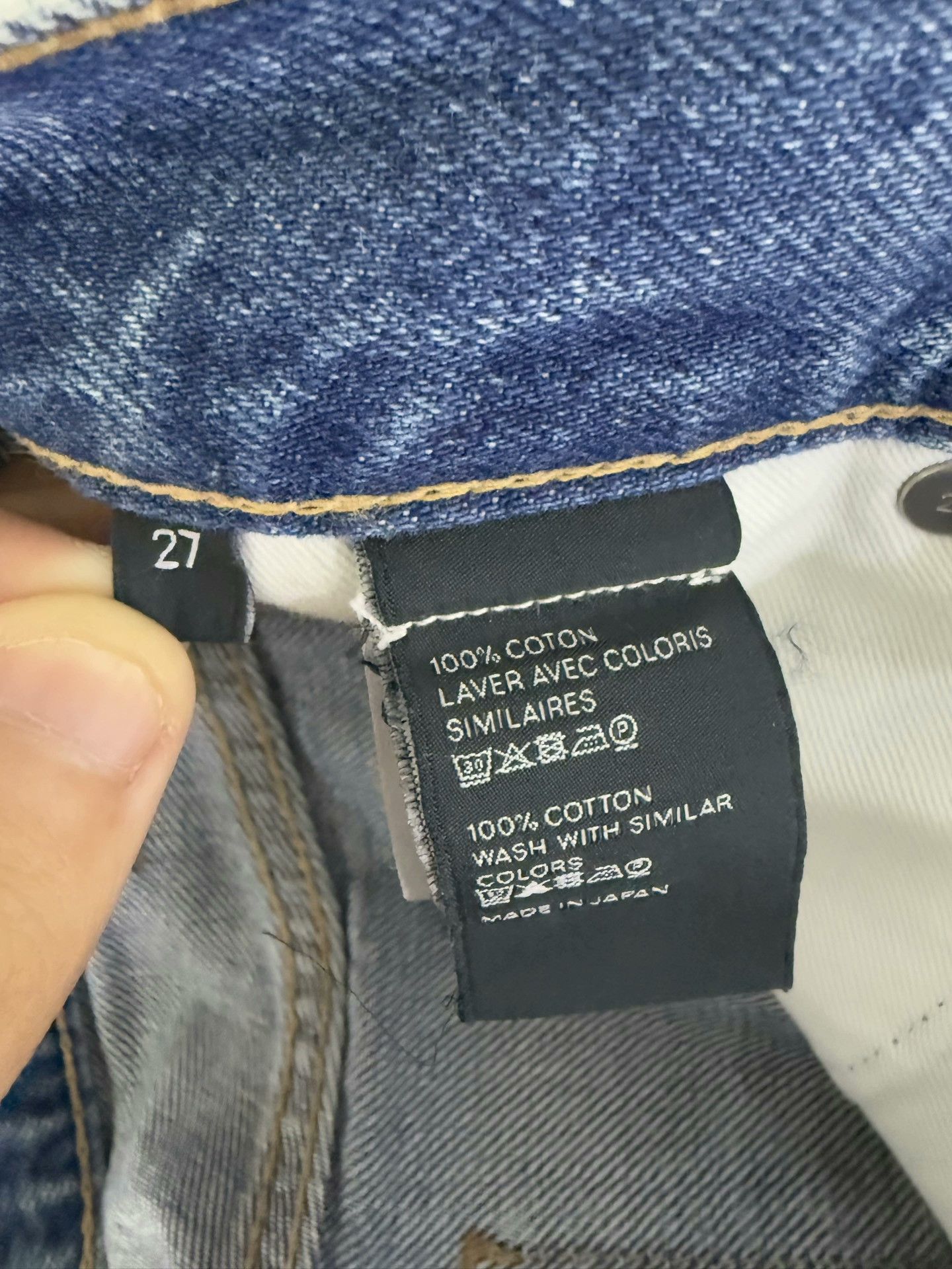 Celine Celine Washed Blue Jeans Size 27 Size 27" / US 4 / IT 40 - 4 Thumbnail