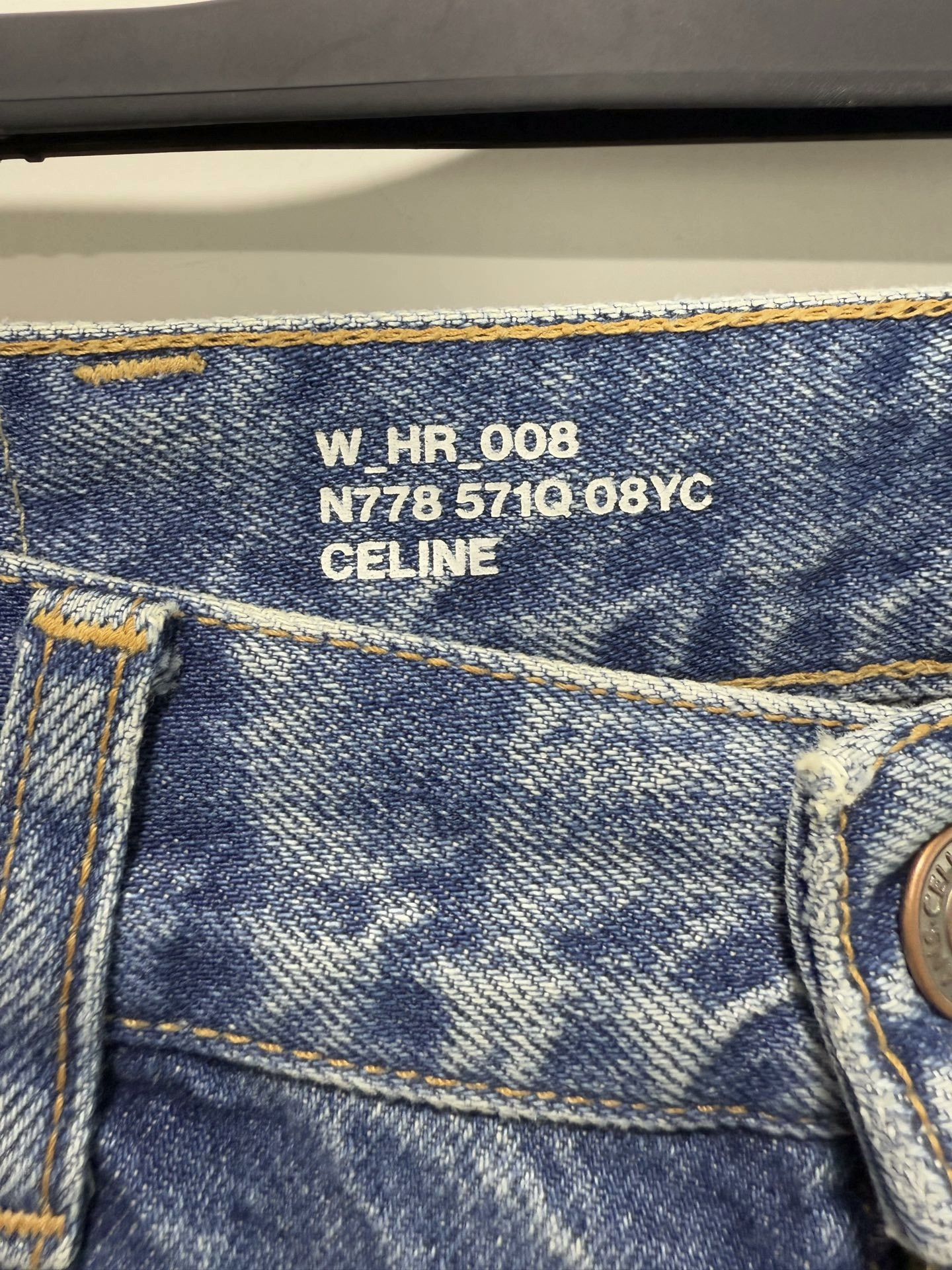 Celine Celine Washed Blue Jeans Size 27 Size 27" / US 4 / IT 40 - 3 Thumbnail