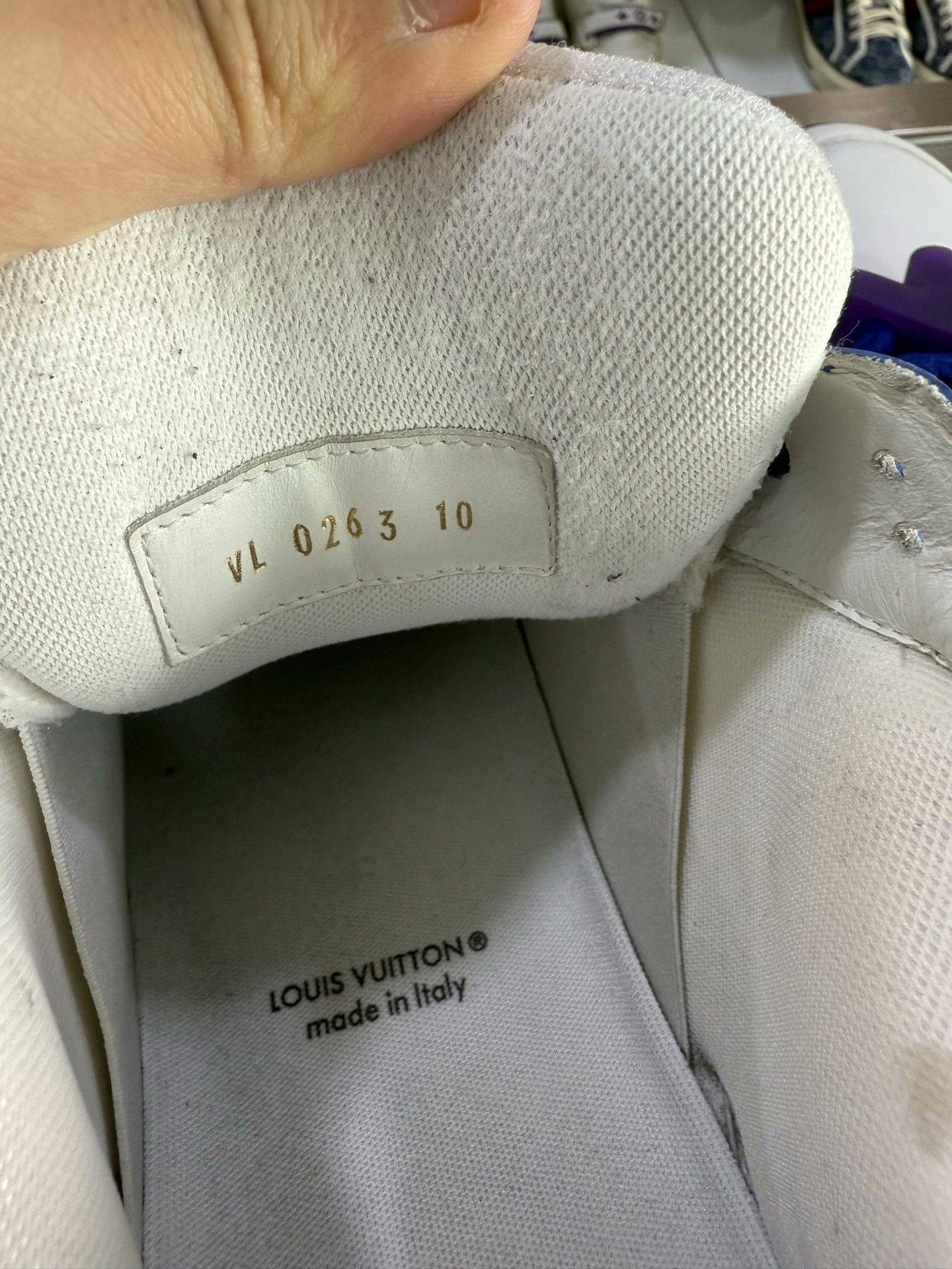 Louis Vuitton Louis Vuitton LV Trainer Blue White Size US 10 / EU 43 - 5 Thumbnail