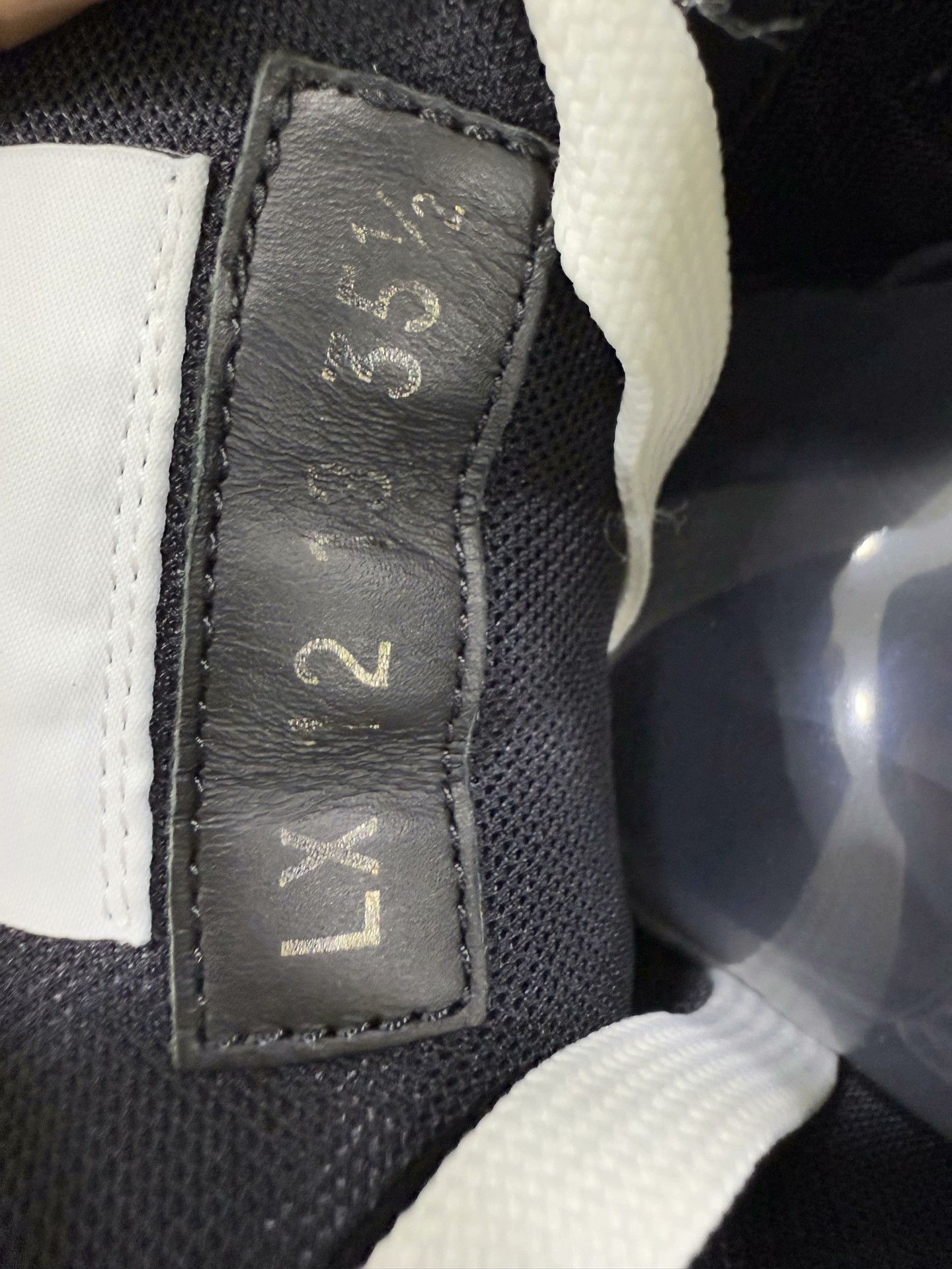 Louis Vuitton Louis Vuitton Trainer Velcro Black White Denim Size US 4.5 / IT 34.5 - 5 Thumbnail