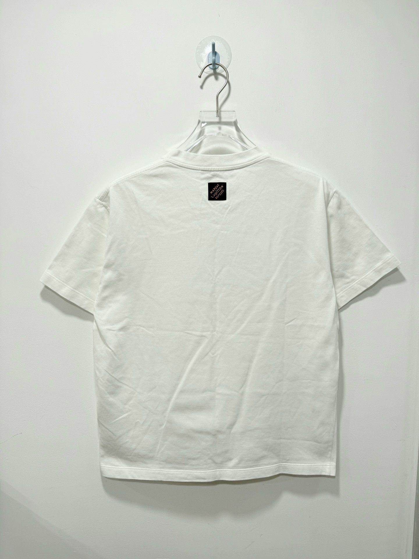 Louis Vuitton Louis Vuitton White Beaded Short Sleeve Size US M / EU 48-50 / 2 - 2 Thumbnail
