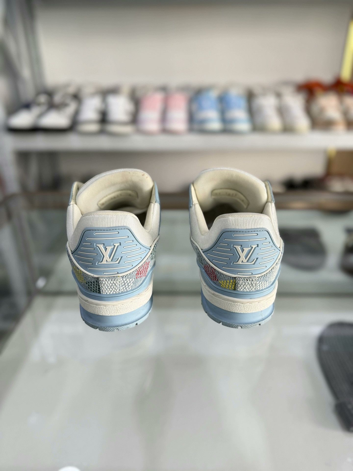Louis Vuitton Louis Vuitton Lv Trainer Damier 40 Size US 7 / EU 40 - 3 Thumbnail
