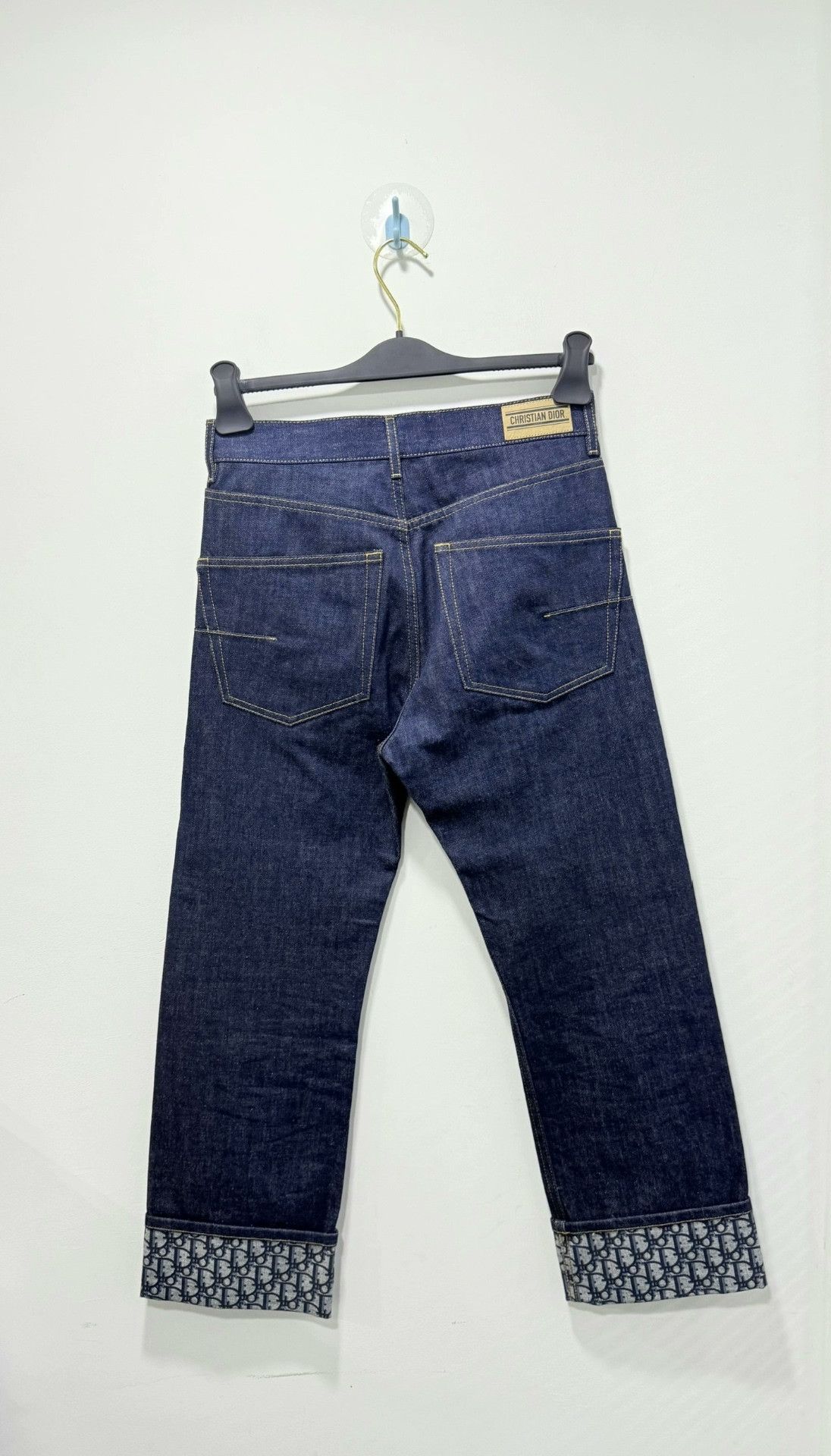 Dior Dior Monogram Cuffed Jeans Size US 32 / EU 48 - 2 Thumbnail
