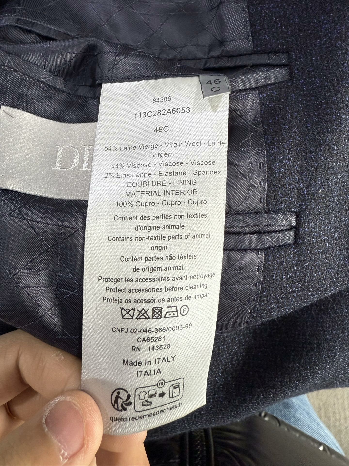 Dior Dior Classic Double-Breasted Suit Set Size US S / EU 44-46 / 1 - 4 Thumbnail