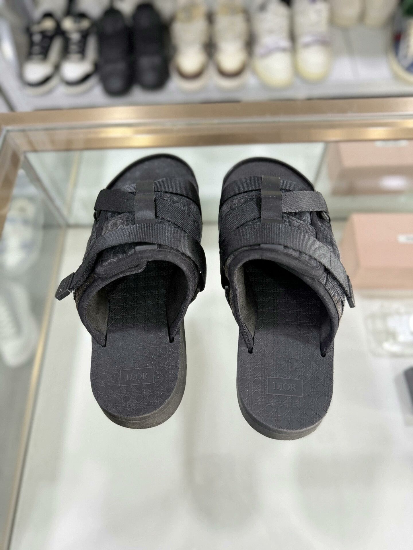 Dior Dior Men's Tactical Strap Sandals Size US 10 / EU 43 - 3 Thumbnail