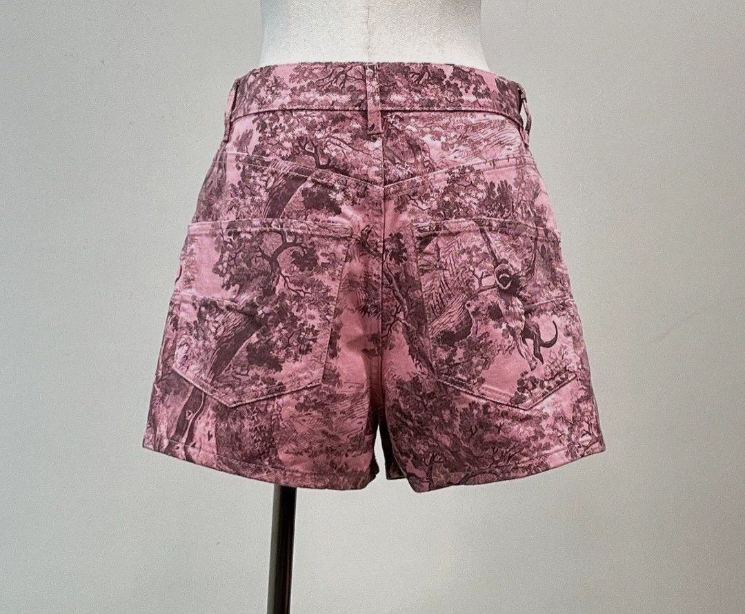 Dior Dior Dioriviera Sauvage Toile Print Shorts Size 34" / US 12 / IT 48 - 2 Thumbnail