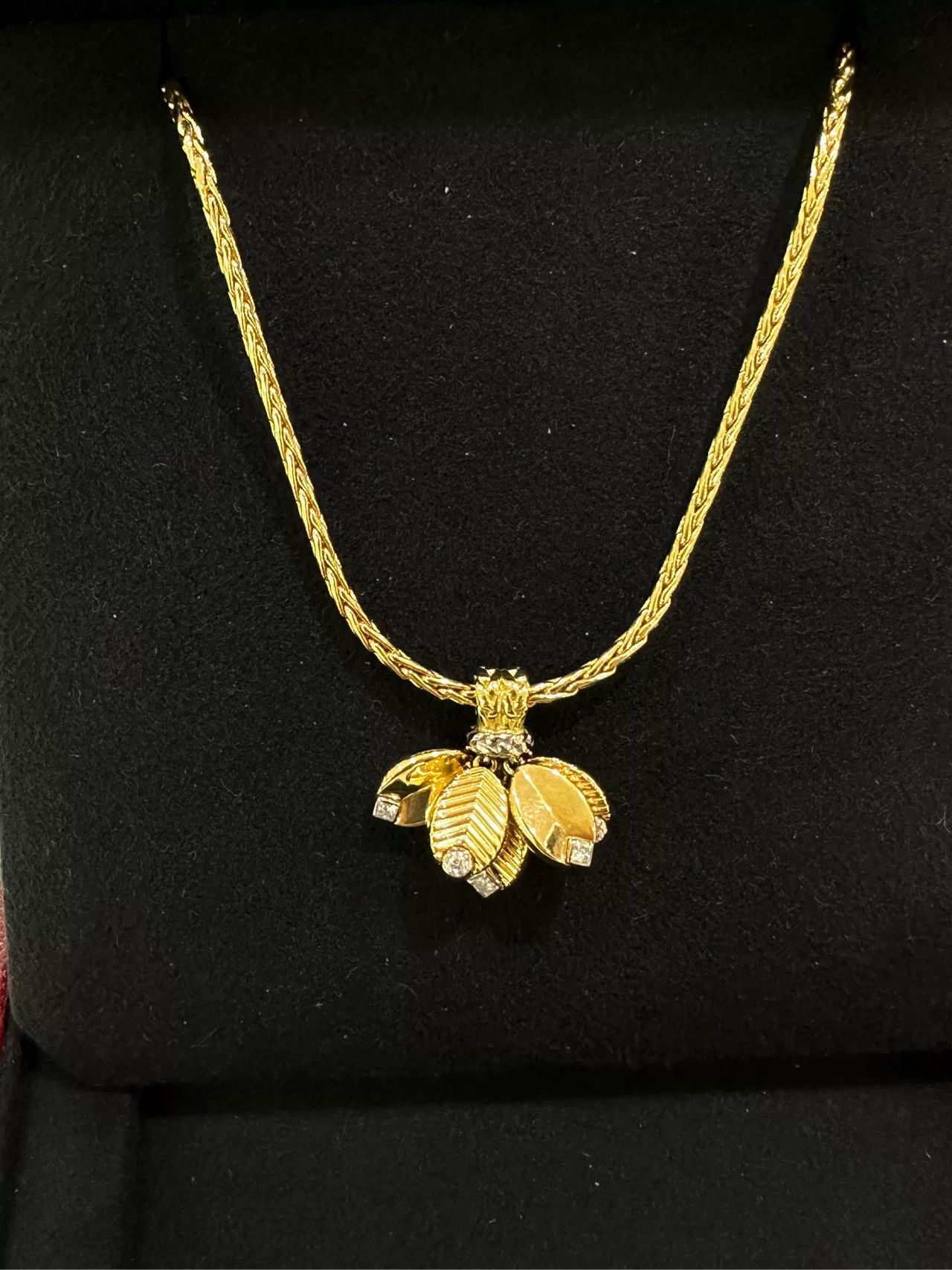 Cartier Cartier Grain de Cafe 18K Gold Necklace Size ONE SIZE - 2 Thumbnail