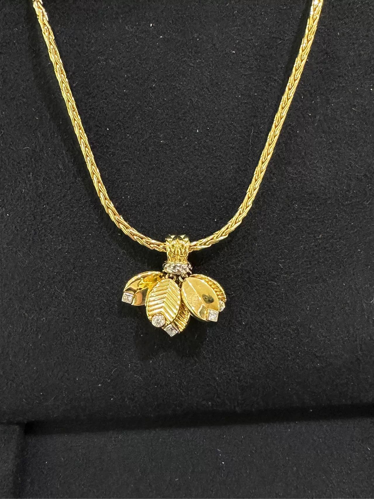 Cartier Cartier Grain de Cafe 18K Gold Necklace Size ONE SIZE - 4 Thumbnail