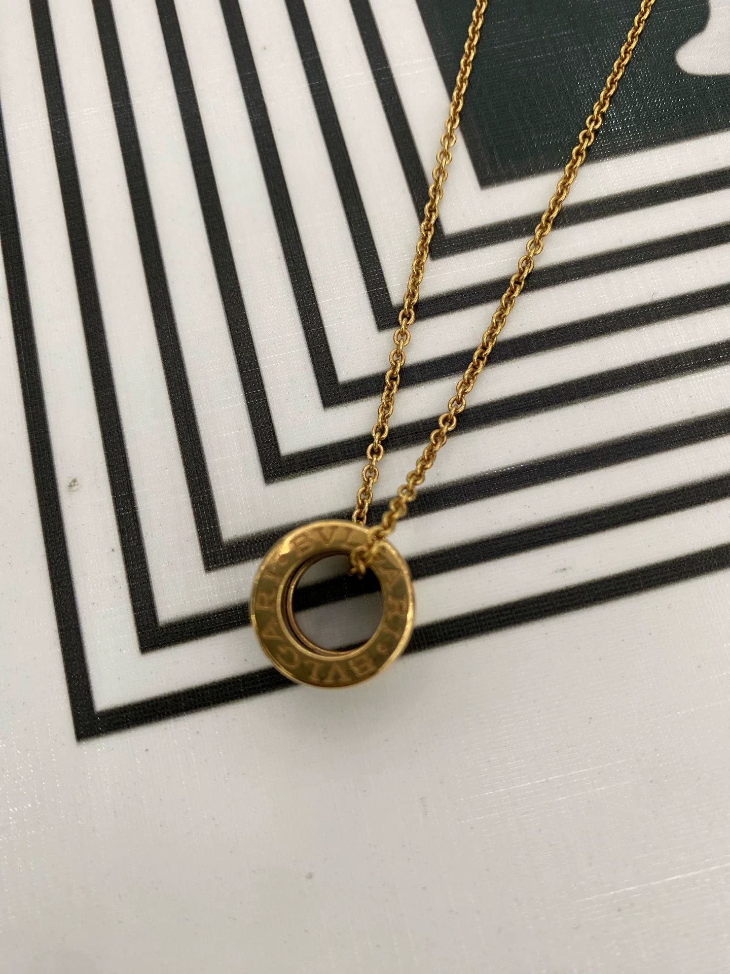 Bvlgari Bulgari Black Ceramic Rose Gold 18k Spring Size ONE SIZE - 5 Thumbnail