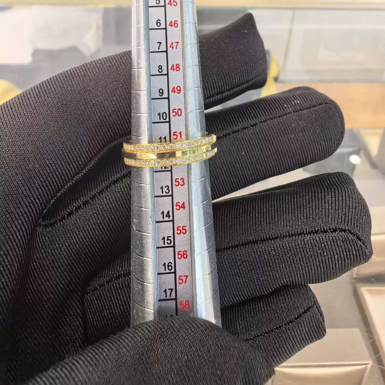 Tiffany & Co. Tiffany & Co. 18k Gold Double T Diamond Ring Size ONE SIZE - 5 Thumbnail