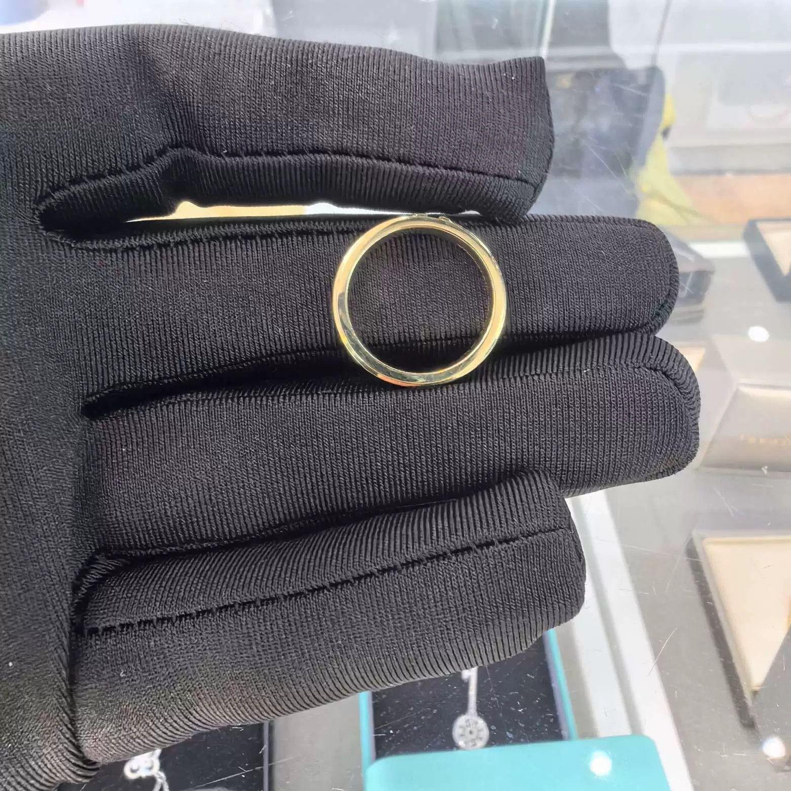 Tiffany & Co. Tiffany & Co. 18k Gold Double T Diamond Ring Size ONE SIZE - 4 Thumbnail