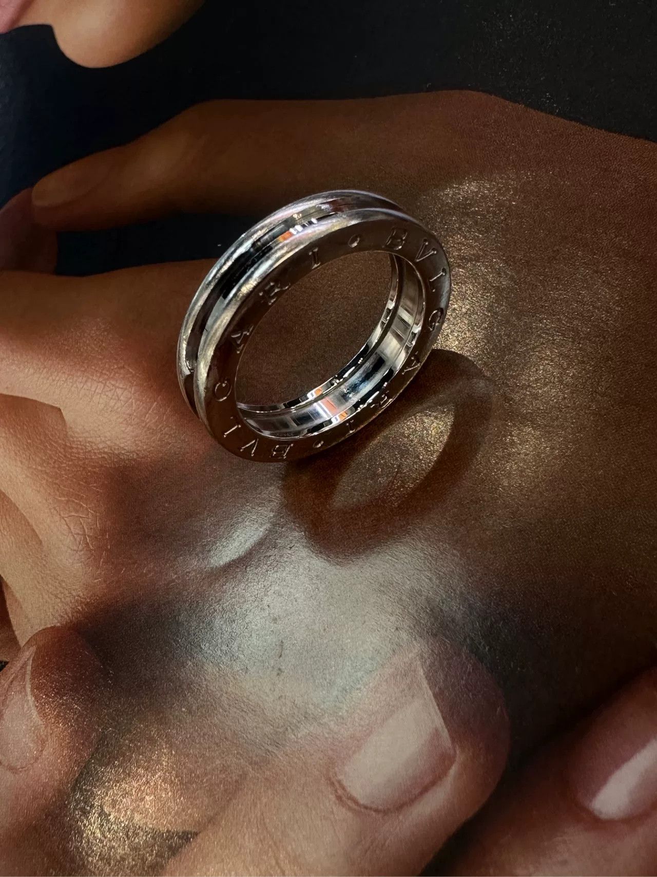 Bvlgari Bvlgari B Zero 1 18k White Gold Ring Size ONE SIZE - 4 Thumbnail