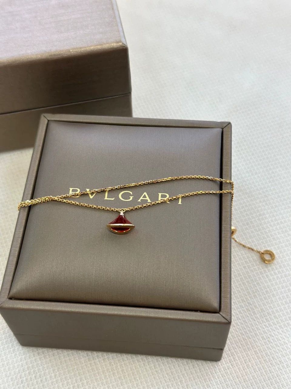 Bvlgari Bvlgari Rose Gold Carnelian Fan Bracelet Size ONE SIZE - 3 Thumbnail
