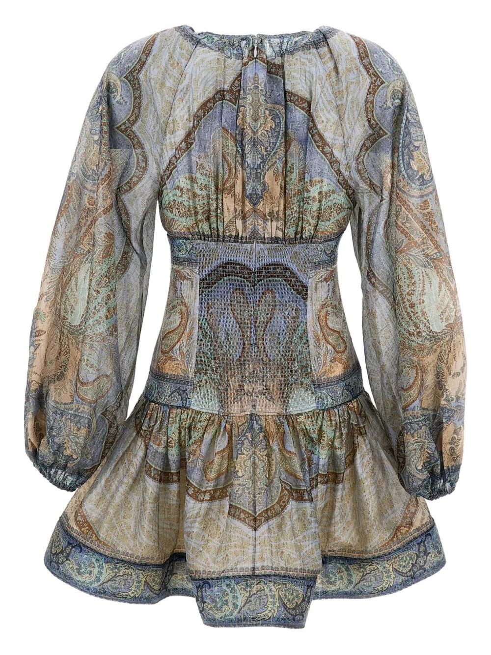 Zimmermann `Wanderlust` Mini Dress Size M / US 6-8 / IT 42-44 - 2 Thumbnail