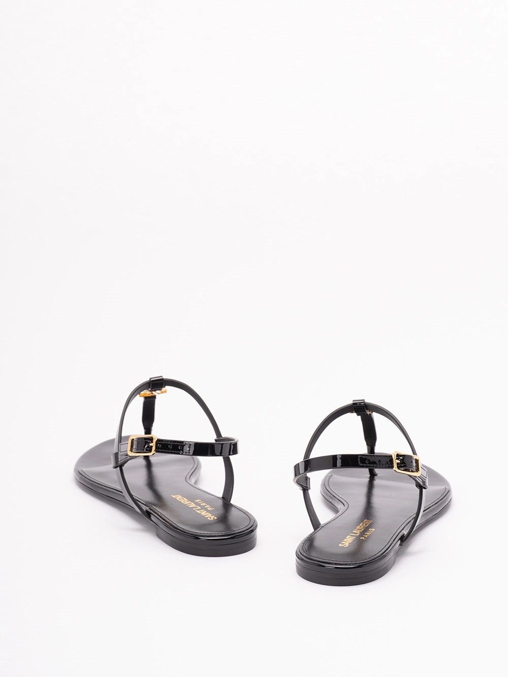Saint Laurent Paris `Cassandra` Sandals Size US 9 / IT 39 - 3 Thumbnail
