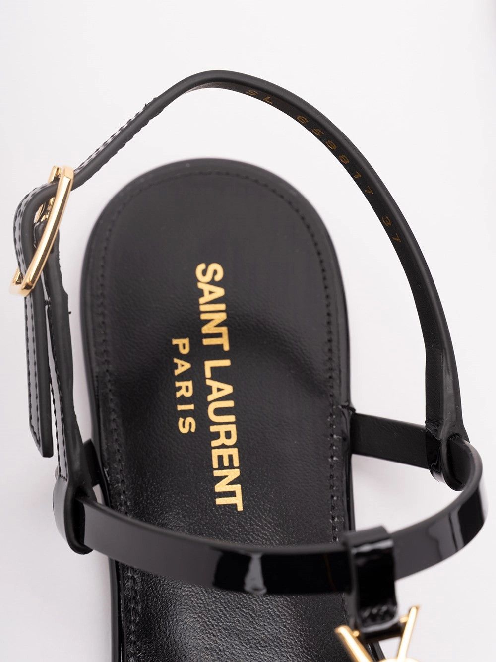 Saint Laurent Paris `Cassandra` Sandals Size US 9 / IT 39 - 6 Thumbnail