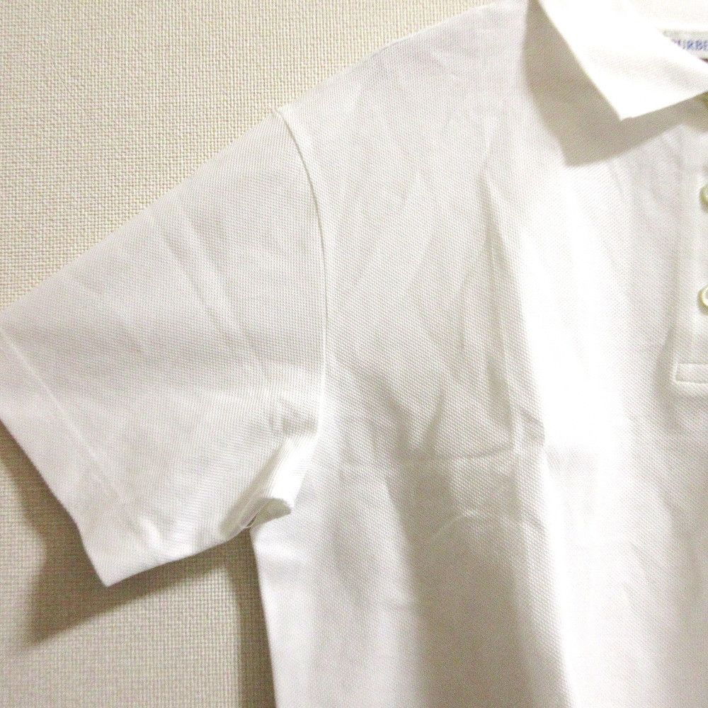 Burberry Burberry Burberry Cropped Cotton Polo Shirt Textile Tops 8110085 DUTY FREE for USA Size ONE SIZE - 4 Thumbnail
