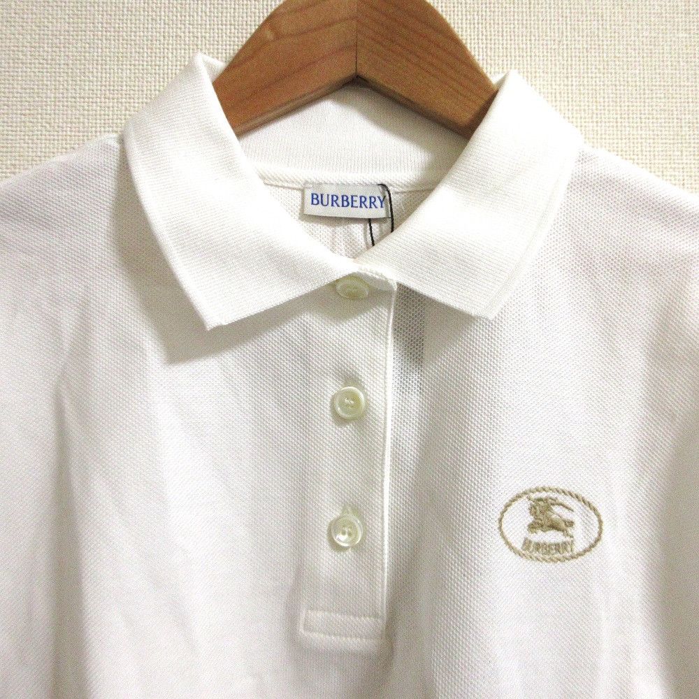 Burberry Burberry Burberry Cropped Cotton Polo Shirt Textile Tops 8110085 DUTY FREE for USA Size ONE SIZE - 5 Thumbnail