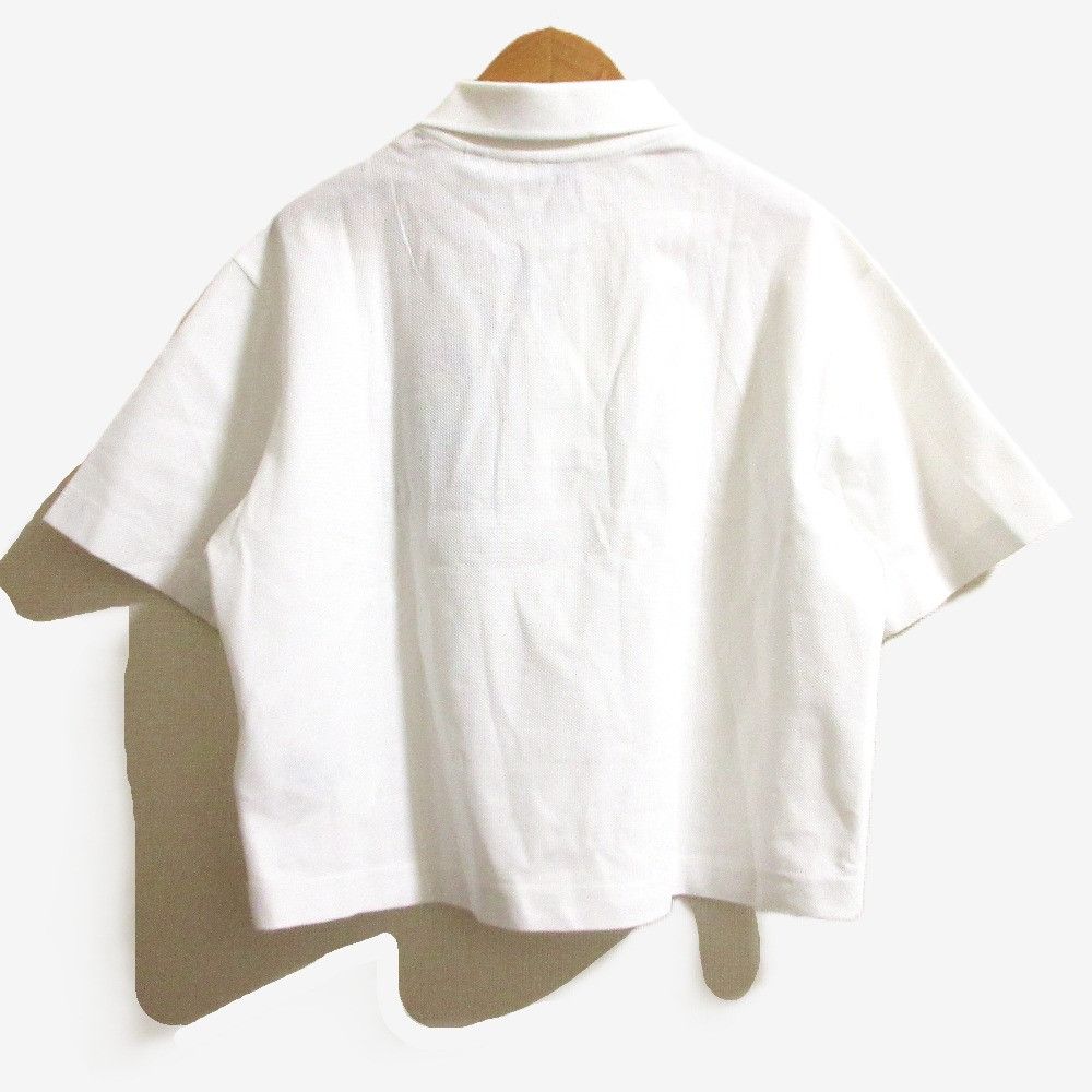 Burberry Burberry Burberry Cropped Cotton Polo Shirt Textile Tops 8110085 DUTY FREE for USA Size ONE SIZE - 2 Thumbnail