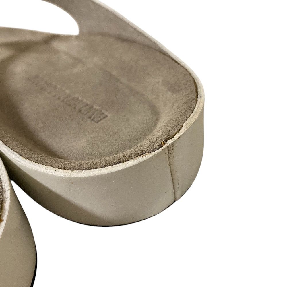 Emporio Armani Emporio Armani Emporio Armani Patent Leather Thong Sandals Leather Shoes DUTY FREE for USA Size ONE SIZE - 7 Thumbnail
