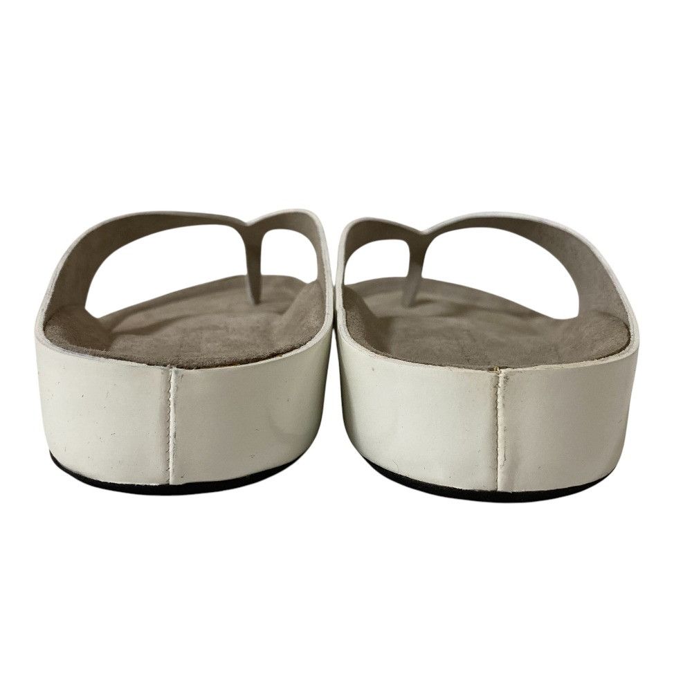 Emporio Armani Emporio Armani Emporio Armani Patent Leather Thong Sandals Leather Shoes DUTY FREE for USA Size ONE SIZE - 8 Thumbnail