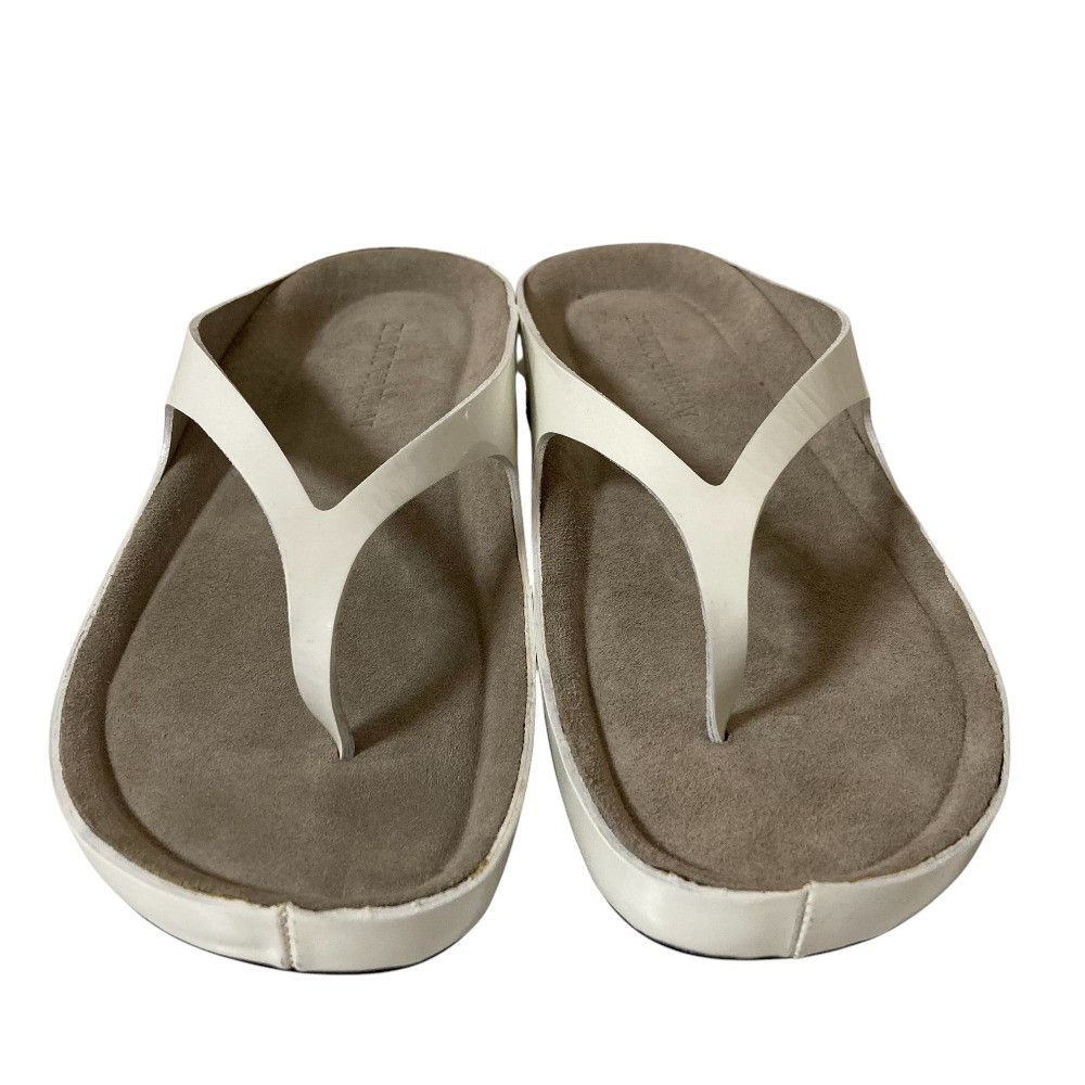 Emporio Armani Emporio Armani Emporio Armani Patent Leather Thong Sandals Leather Shoes DUTY FREE for USA Size ONE SIZE - 3 Thumbnail
