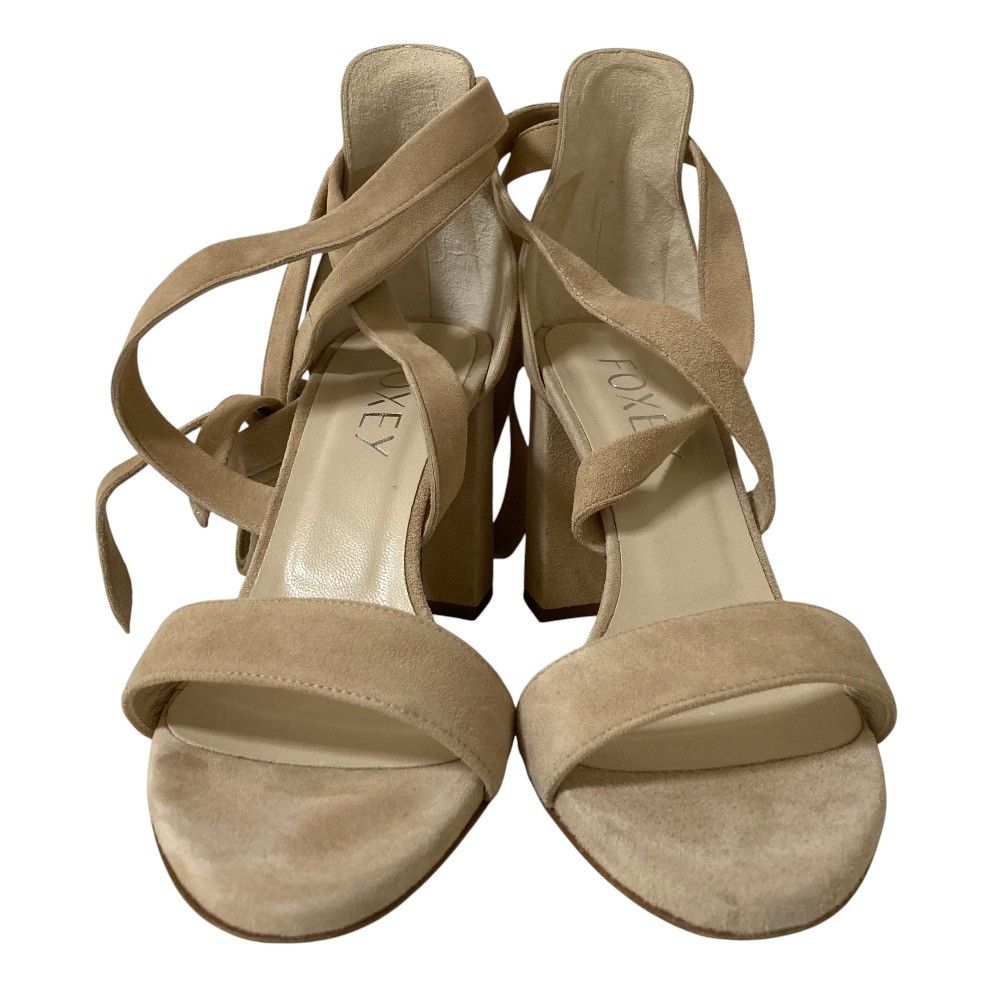 Other Other FOXEY Lace Up Ribbon Sandals Leather Shoes DUTY FREE for USA Size ONE SIZE - 2 Thumbnail