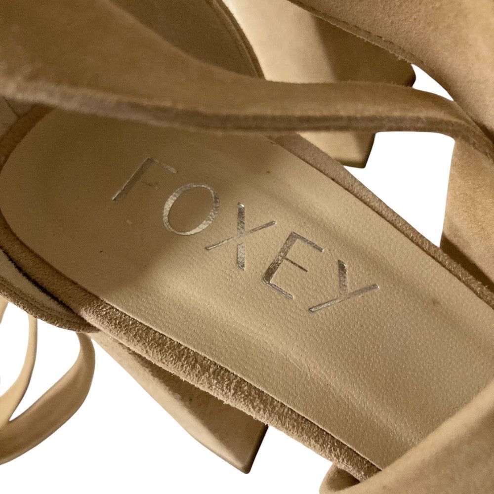 Other Other FOXEY Lace Up Ribbon Sandals Leather Shoes DUTY FREE for USA Size ONE SIZE - 5 Thumbnail
