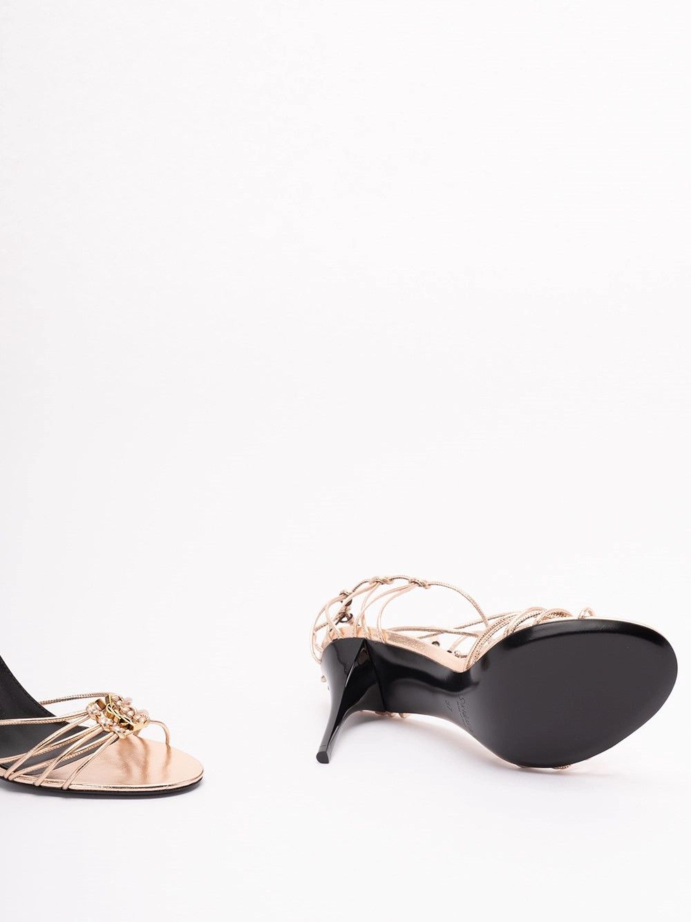 Saint Laurent Paris `Babylone` Sandals Size US 6 / IT 36 - 4 Thumbnail
