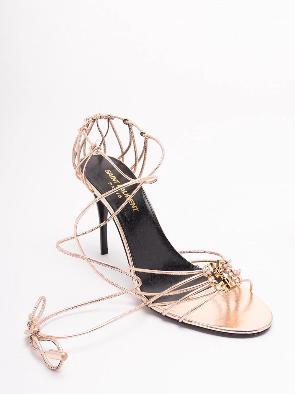 Saint Laurent Paris `Babylone` Sandals Size US 9 / IT 39 - 5 Thumbnail
