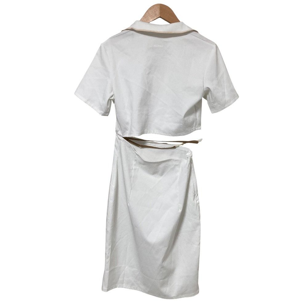 Other Other Nike x Jacquemus La Robe Polo Dress Textile Dresses DN3239-100 DUTY FREE for USA Size ONE SIZE - 3 Thumbnail