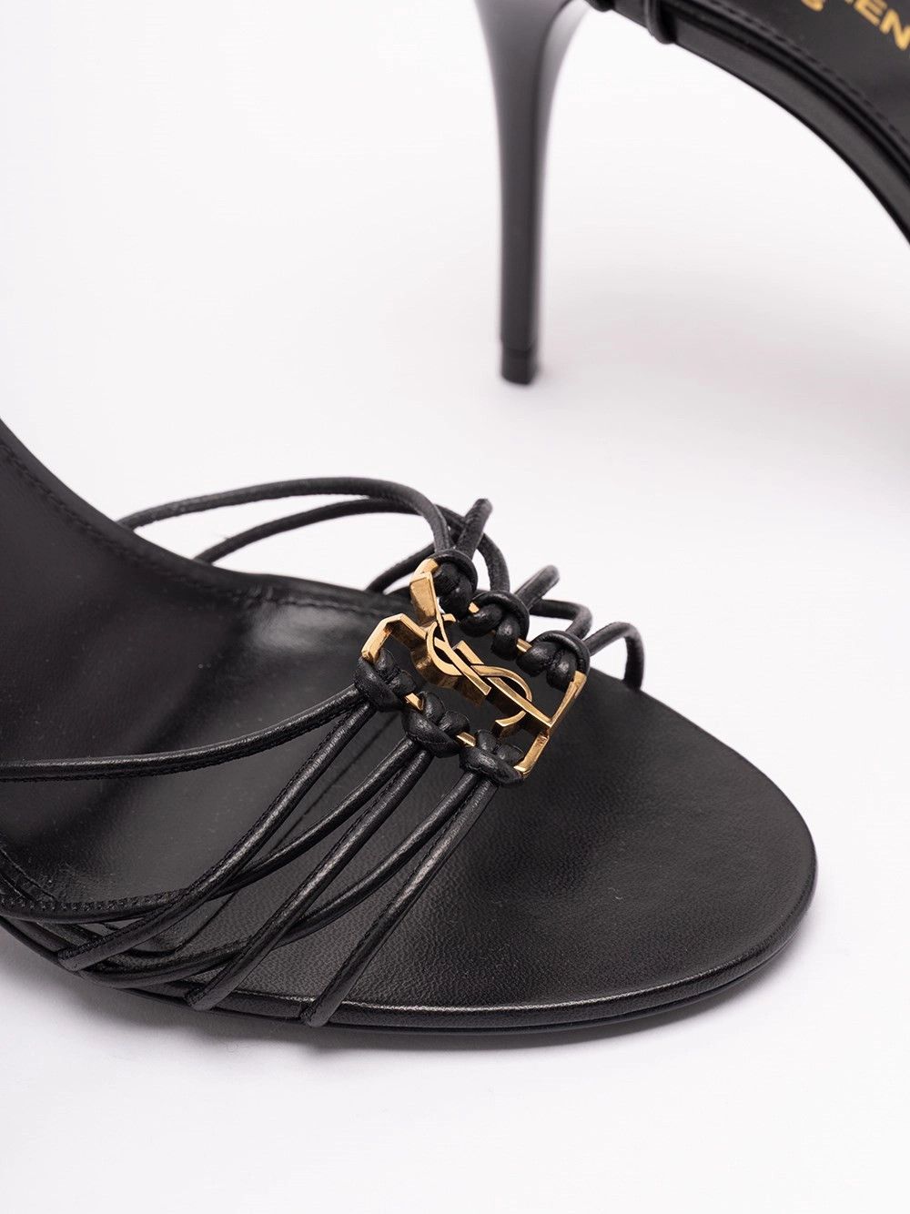 Saint Laurent Paris `Babylone` Sandals Size US 9 / IT 39 - 5 Thumbnail