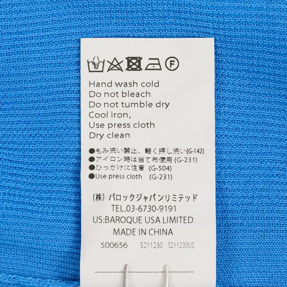 Other Other ENFOLD RIB STAND NECK HALF SLEEVE Knit Top Textile Tops 300HA170-0930 DUTY FREE for USA Size ONE SIZE - 8 Thumbnail
