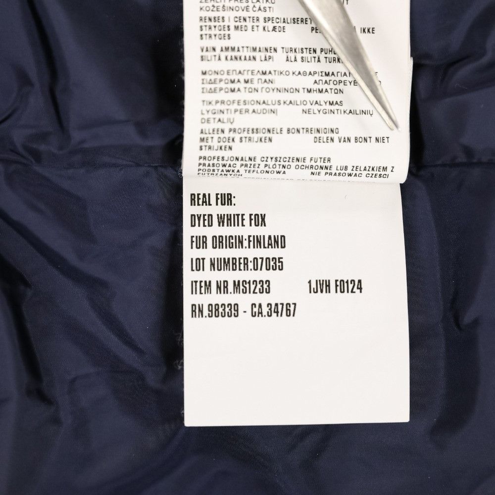 Miu Miu Miu Miu Miu Miu Fox Fur Down Coat Fur Outerwear MS1233 DUTY FREE for USA Size ONE SIZE - 14 Thumbnail