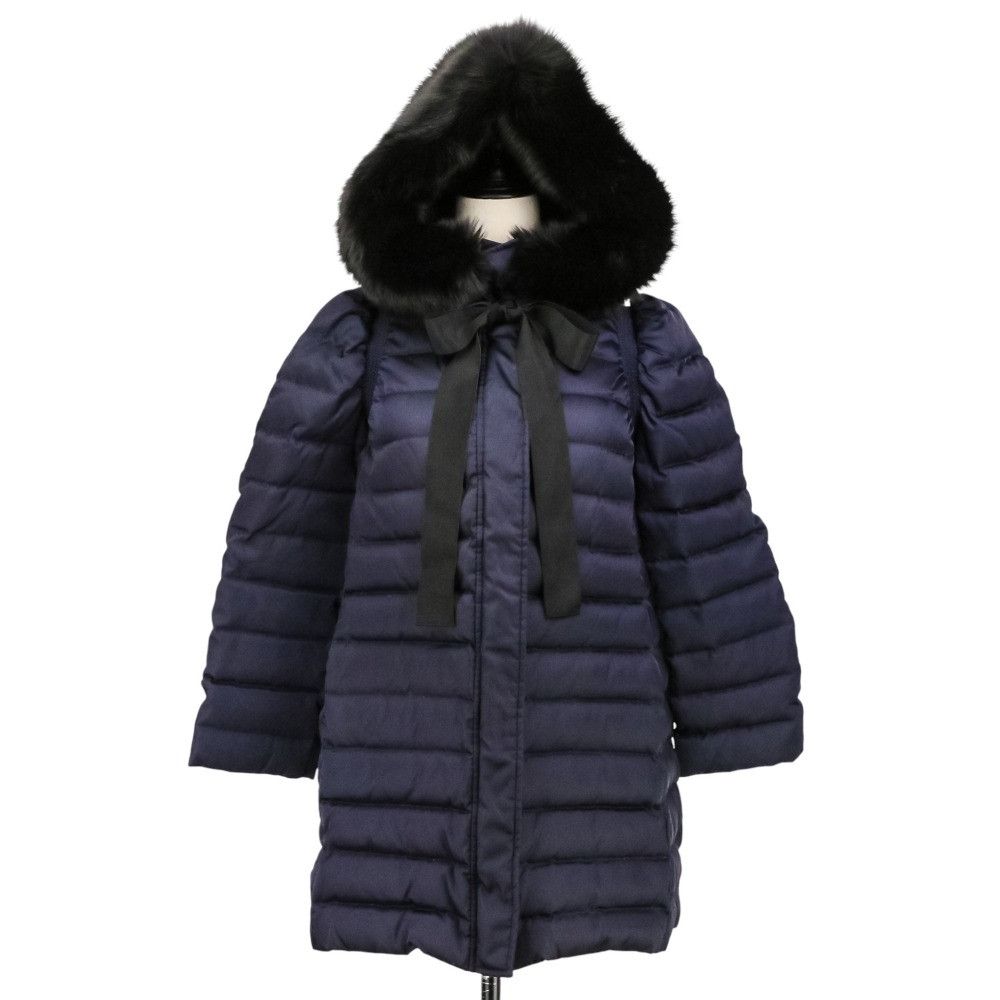 Miu Miu Miu Miu Miu Miu Fox Fur Down Coat Fur Outerwear MS1233 DUTY FREE for USA Size ONE SIZE - 2 Thumbnail