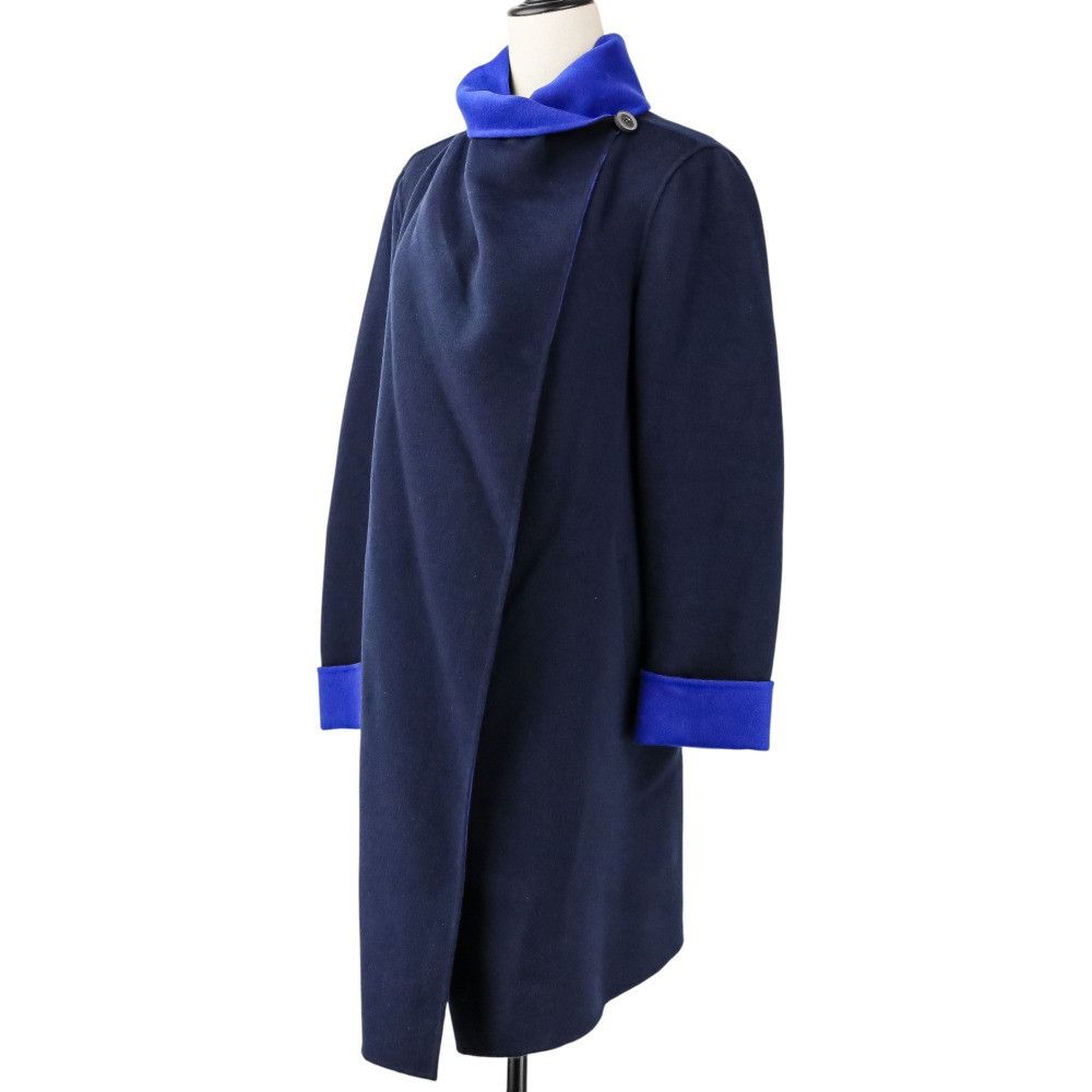 Armani Armani Armani Collezioni Wool Belted Coat Textile Outerwear DUTY FREE for USA Size ONE SIZE - 2 Thumbnail