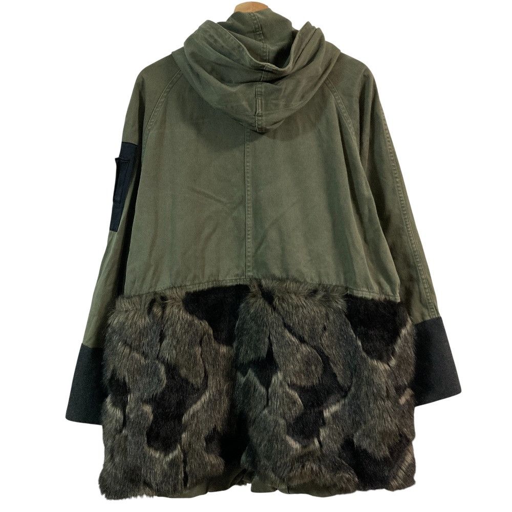 Other Other HARVEY FAIRCLOTH Faux Fur Combo Coat Fur Outerwear DUTY FREE for USA Size ONE SIZE - 2 Thumbnail