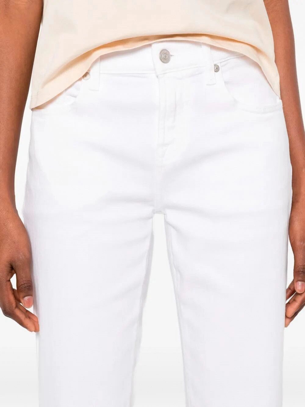 7 For All Mankind CALIE STRAIGHT ANKLE Soleil Size 27" / US 4 / IT 40 - 5 Thumbnail