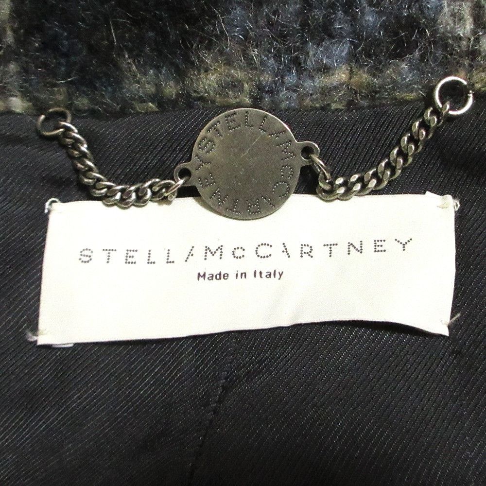 Stella McCartney Stella Mccartney Stella McCartney Check Mohair Coat Textile Outerwear DUTY FREE for USA Size ONE SIZE - 9 Thumbnail