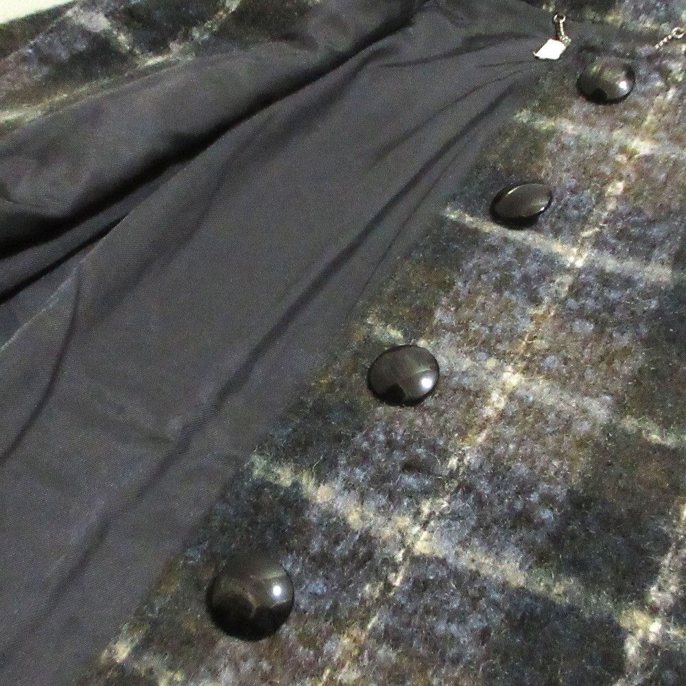Stella McCartney Stella Mccartney Stella McCartney Check Mohair Coat Textile Outerwear DUTY FREE for USA Size ONE SIZE - 8 Thumbnail