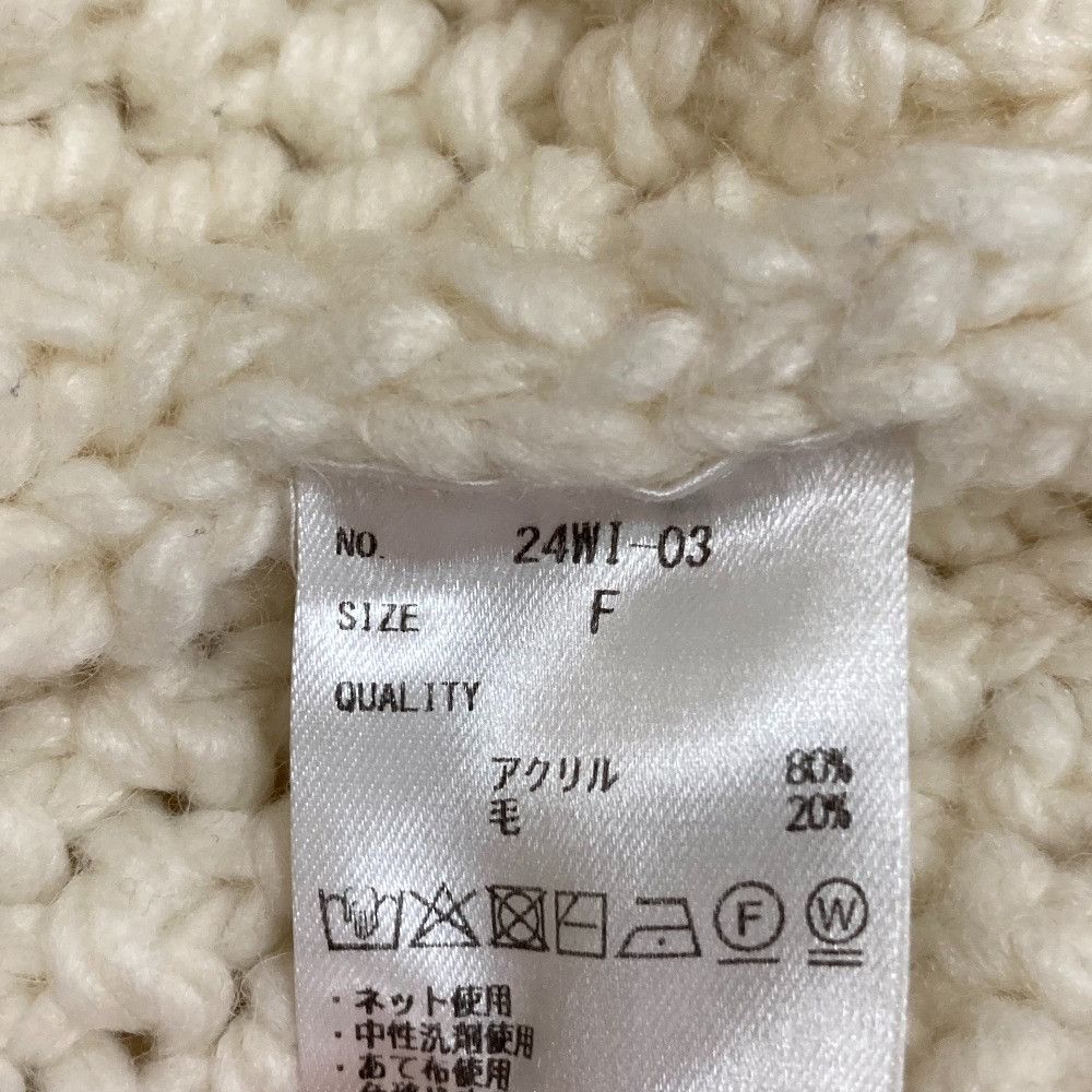 Other Other L’AUBE BLANC Cropped knit tops Textile Tops 24WI-03 DUTY FREE for USA Size ONE SIZE - 9 Thumbnail